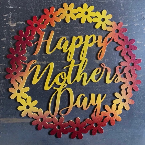 Mother’s Day Metal Art Wall Hanging -brand new in box - Picture 1 of 3